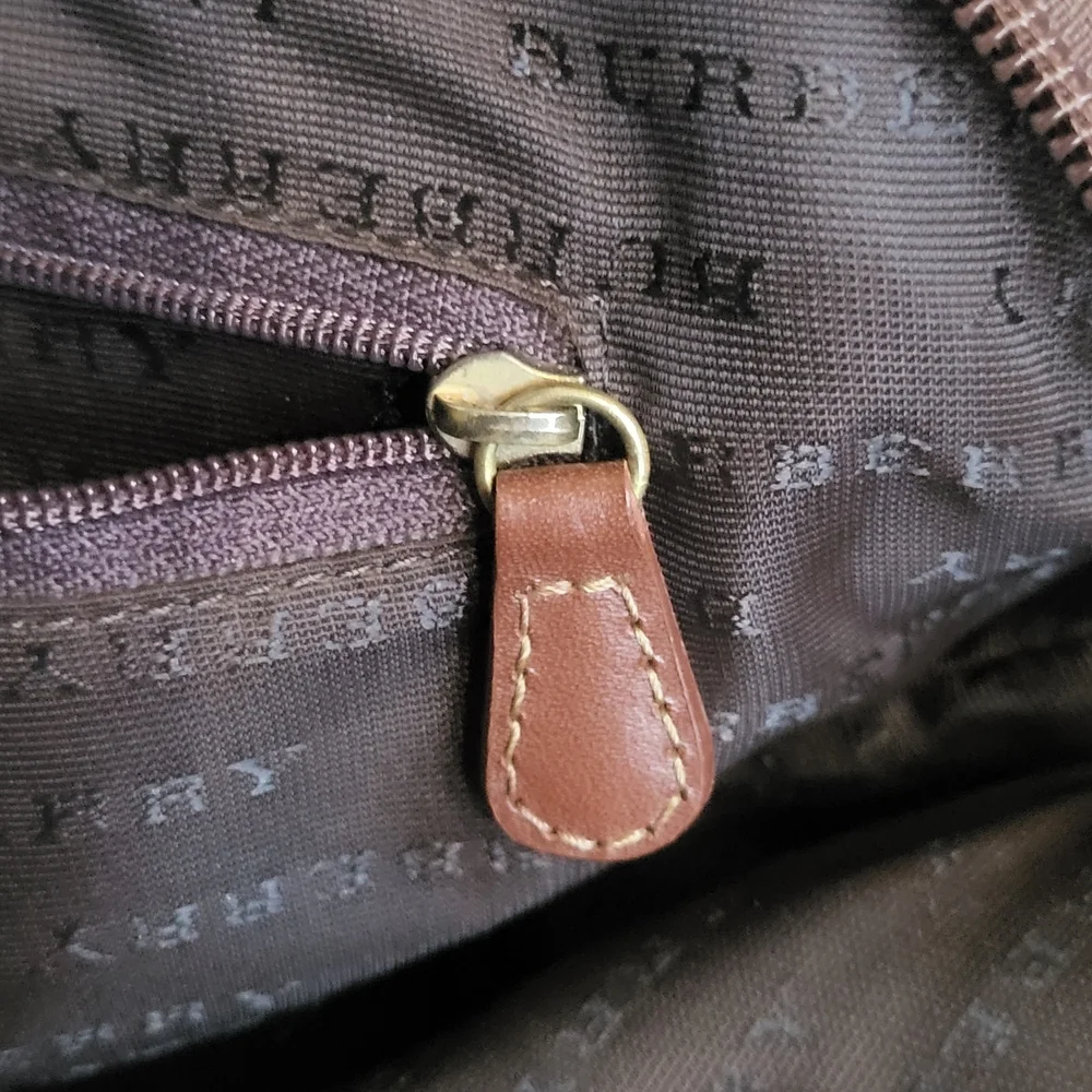 BurberryBurberry Nova Check Hand Bag, Crossbody Pvc Leather, Authentic. w/COA - Picture 13 of 16